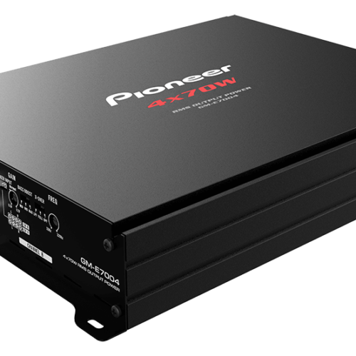 Pioneer GM-E7004 Four Channel Amplifier with Bass Boost – 1000W